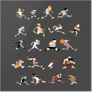 Runners Posters and Art